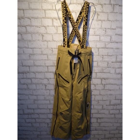 Free People Movement Waterproof Zephyr Ski Snow Bibs in Antelope XS NEW - Picture 3 of 12